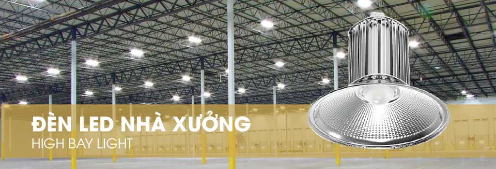 Đèn led nhà xưởng.