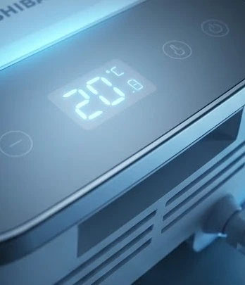 Công nghệ SensTemp trên máy nước nóng trực tiếp Toshiba giúp ổn định nhiệt độ chính xác
