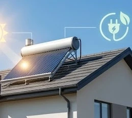 Máy nước nóng năng lượng mặt trời Bình Minh giúp tiết kiệm chi phí điện năng