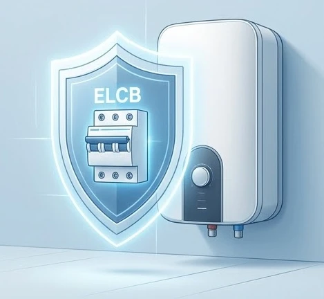 Công nghệ an toàn ELCB bảo vệ máy nước nóng cho gia đình