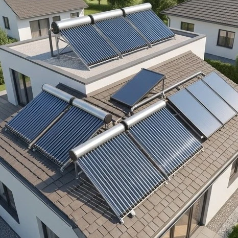 Các loại máy nước nóng năng lượng mặt trời phổ biến giúp tiết kiệm điện năng hiệu quả cho gia đình