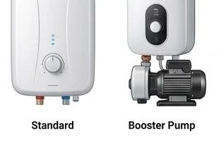 Phân loại các dòng máy nước nóng trực tiếp phổ biến trên thị trường
