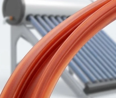 Cận cảnh ron silicon chịu nhiệt chất lượng cao trong máy nước nóng năng lượng mặt trời