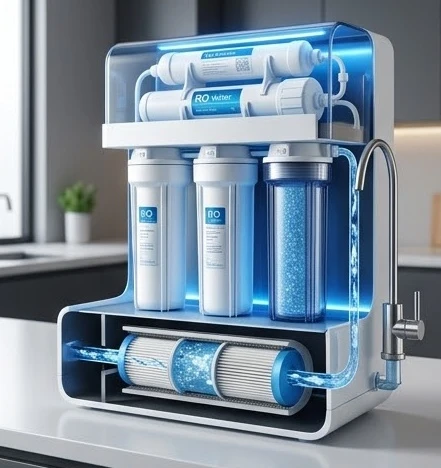 Công nghệ lọc nước RO hiện đại loại bỏ tạp chất cho nguồn nước tinh khiết