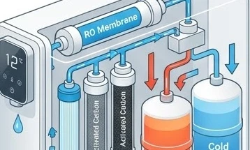 Công nghệ máy lọc nước nóng lạnh hiện đại giúp lọc sạch và điều chỉnh nhiệt độ nước nhanh chóng