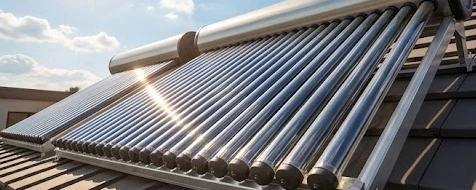 Các loại ống thu nhiệt của máy nước nóng năng lượng mặt trời
