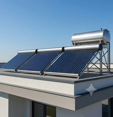 Máy nước nóng năng lượng mặt trời Đại Thành bền bỉ với thời tiết khắc nghiệt