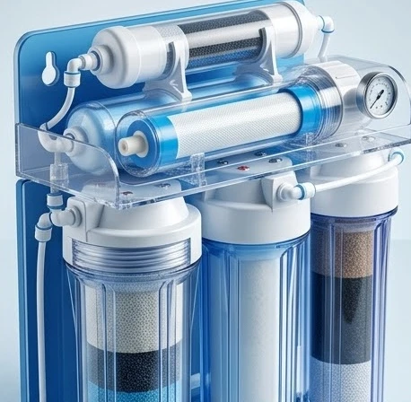 Hệ thống 8 lõi lọc RO máy lọc nước Korihome WPK-938 đạt chuẩn Hàn Quốc