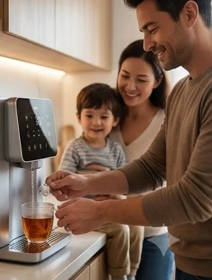 Lợi ích thiết thực của máy lọc nước nóng lạnh trong đời sống hàng ngày