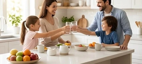 Máy lọc nước RO chất lượng giúp loại bỏ tạp chất và bảo vệ sức khỏe cả gia đình