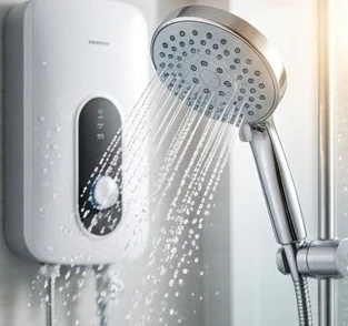 Trải nghiệm tắm thư giãn cùng máy nước nóng trực tiếp vòi sen đa năng