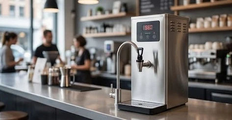 Máy đun nước nóng tự động hỗ trợ pha chế chuyên nghiệp tại quầy bar