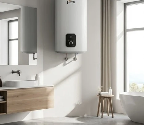 Thương hiệu gia dụng Ferroli có nguồn gốc từ Ý với tiêu chuẩn chất lượng châu Âu.