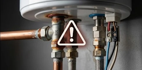 Nguy cơ rò rỉ điện từ bình nóng lạnh cũ gây mất an toàn
