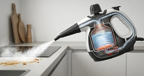 Nguyên lý hoạt động của máy làm sạch bằng hơi nước nóng hiệu quả