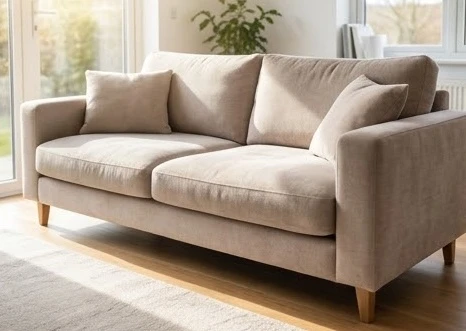 Quy trình vệ sinh sofa bằng hơi nước nóng giúp tiêu diệt vi khuẩn hiệu quả