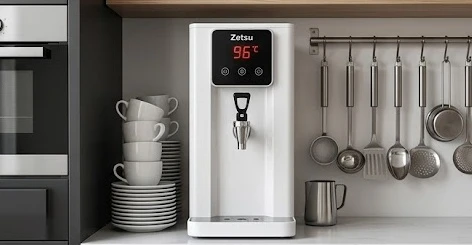 Máy đun nước nóng tự động Zetsu Z-30L nhỏ gọn cho quán cafe