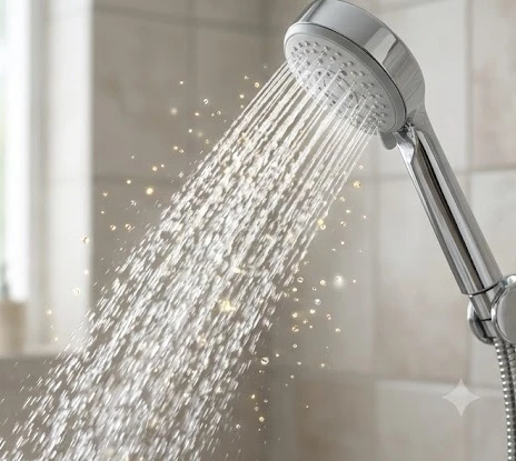 Vòi sen ion kháng khuẩn Panasonic mang lại trải nghiệm tắm thư giãn, sạch khuẩn